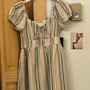 Lucky brand, women’s striped dress, size Small, NWT